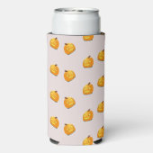 Rafraîchisseur Pour Canette Slim Motif en chef citrouille orange (Seltzer Verso)