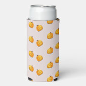 Rafraîchisseur Pour Canette Slim Motif en chef citrouille orange (Seltzer Recto)