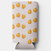 Rafraîchisseur Pour Canette Slim Motif en chef citrouille orange (Recto)