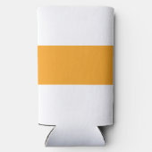 Rafraîchisseur Pour Canette Slim Motif En vichy jaune (Verso)