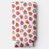 Rafraîchisseur Pour Canette Slim Motif Fraise (Verso)
