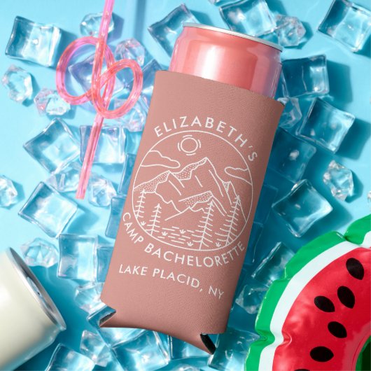 Rafraîchisseur Pour Canette Slim Mountain Bachelorte (Été in situ)