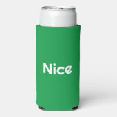 Rafraîchisseur Pour Canette Slim Naughty Nice double face (Seltzer Verso)