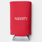 Rafraîchisseur Pour Canette Slim Naughty Nice double face (Recto)