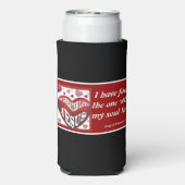 Rafraîchisseur Pour Canette Slim No Greater Love© Mug 11oz. (Seltzer Verso)