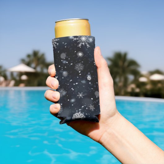 Rafraîchisseur Pour Canette Slim Noël SlipperyJoe de différentes tailles (Piscine in situ)