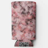 Rafraîchisseur Pour Canette Slim Noir gris rose blanc moderne géométrique Abstrait (Recto)