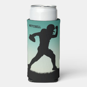 Rafraîchisseur Pour Canette Slim Nom personnalisé Football Player