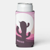 Rafraîchisseur Pour Canette Slim Nom personnalisé Mexique (Seltzer Recto)