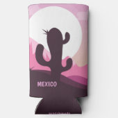 Rafraîchisseur Pour Canette Slim Nom personnalisé Mexique (Verso)