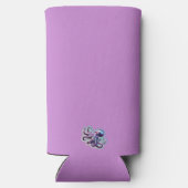 Rafraîchisseur Pour Canette Slim Octopus pourpre (Verso)