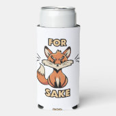 Rafraîchisseur Pour Canette Slim oh pour le saké renard (Seltzer Recto)