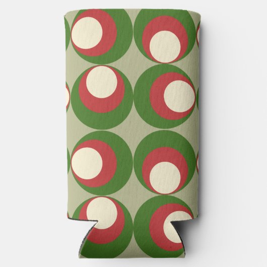 Rafraîchisseur Pour Canette Slim Olives de Noël (Verso)