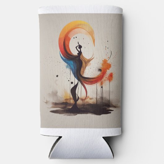 Rafraîchisseur Pour Canette Slim ouvert au coeur (Recto)