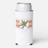 Rafraîchisseur Pour Canette Slim Palm Springs avant l'anneau - Bachelorette rétro (Seltzer Recto)