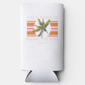 Rafraîchisseur Pour Canette Slim Palm Springs avant l'anneau - Bachelorette rétro (Recto)