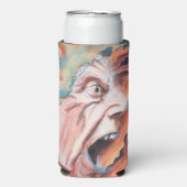 Rafraîchisseur Pour Canette Slim Panic Waves peinture à l'huile (Seltzer Recto)