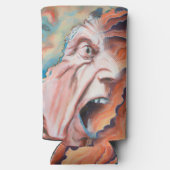 Rafraîchisseur Pour Canette Slim Panic Waves peinture à l'huile (Verso)