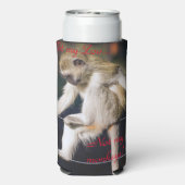 Rafraîchisseur Pour Canette Slim Pas mon zoo, pas mes singes (Seltzer Verso)