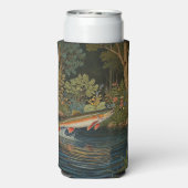 Rafraîchisseur Pour Canette Slim Pêche à la mouche rustique (Seltzer Verso)