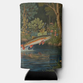 Rafraîchisseur Pour Canette Slim Pêche à la mouche rustique (Verso)