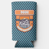 Rafraîchisseur Pour Canette Slim Pêche Aventure Anniversaire (Recto)