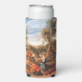 Rafraîchisseur Pour Canette Slim Peter Paul Rubens Milkmaips avec du bétail sur une (Seltzer Recto)
