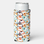 Rafraîchisseur Pour Canette Slim Petits triangles les années 70 (Seltzer Recto)