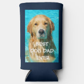 Rafraîchisseur Pour Canette Slim Photo Best Dog Dad (Recto)