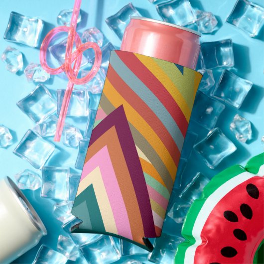 Rafraîchisseur Pour Canette Slim Pics des années 1970 (Été in situ)