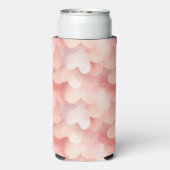 Rafraîchisseur Pour Canette Slim Pink Blush White Hearts (Seltzer Verso)