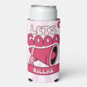 Rafraîchisseur Pour Canette Slim Pink Lets Go Rillas (Seltzer Recto)