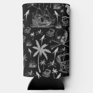 Rafraîchisseur Pour Canette Slim Pirate Adventure Can Cooler