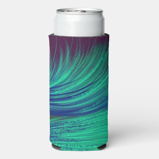 Rafraîchisseur Pour Canette Slim Plumes Phoenix (Seltzer Verso)