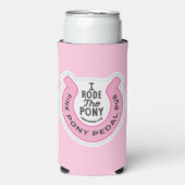 Rafraîchisseur Pour Canette Slim Pony Pedal Rose Pub Indy (Seltzer Recto)