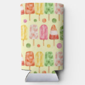 Rafraîchisseur Pour Canette Slim Popcicules de fruits (Verso)