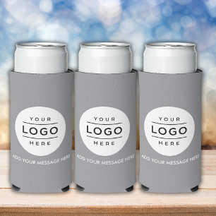 Rafraîchisseur Pour Canette Slim Promotion du logo d'entreprise personnalisé