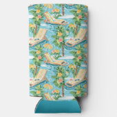 Rafraîchisseur Pour Canette Slim Pry Beach Lounger | Monogramme (Verso)