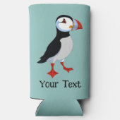 Rafraîchisseur Pour Canette Slim Puffin Design Seltzer Can Cooler (Verso)