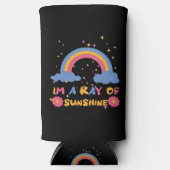 Rafraîchisseur Pour Canette Slim Rayon de soleil (Recto)