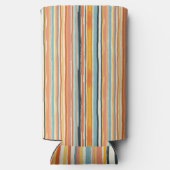 Rafraîchisseur Pour Canette Slim Rayure verticale boho (Verso)