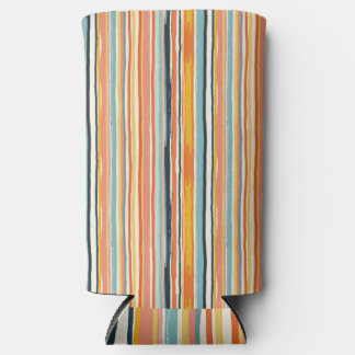 Rafraîchisseur Pour Canette Slim Rayure verticale boho