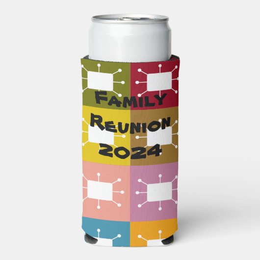 Rafraîchisseur Pour Canette Slim Rectangles atomiques (Seltzer Recto)