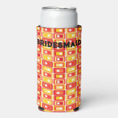 Rafraîchisseur Pour Canette Slim Rectangles empilées chaudes (Seltzer Recto)