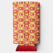 Rafraîchisseur Pour Canette Slim Rectangles empilées chaudes (Verso)