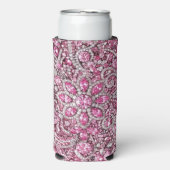 Rafraîchisseur Pour Canette Slim Refroidisseur de bouteille Diamants (Seltzer Recto)