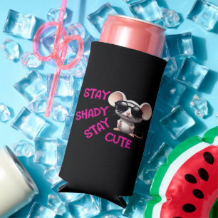 Rafraîchisseur Pour Canette Slim Reste Ombragée, Reste mignonne souris
