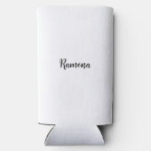 Rafraîchisseur Pour Canette Slim Restez calme et Kayak avec moi (Verso)