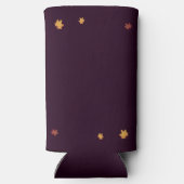 Rafraîchisseur Pour Canette Slim Romantique Automne Dahlia Mariage (Verso)