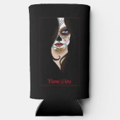 Rafraîchisseur Pour Canette Slim Rosa Sugar SKull (Verso)